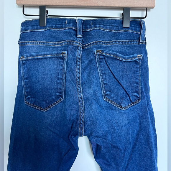 Flying Monkey Dark Wash Denim Skinny Jeans - Picture 2 of 5